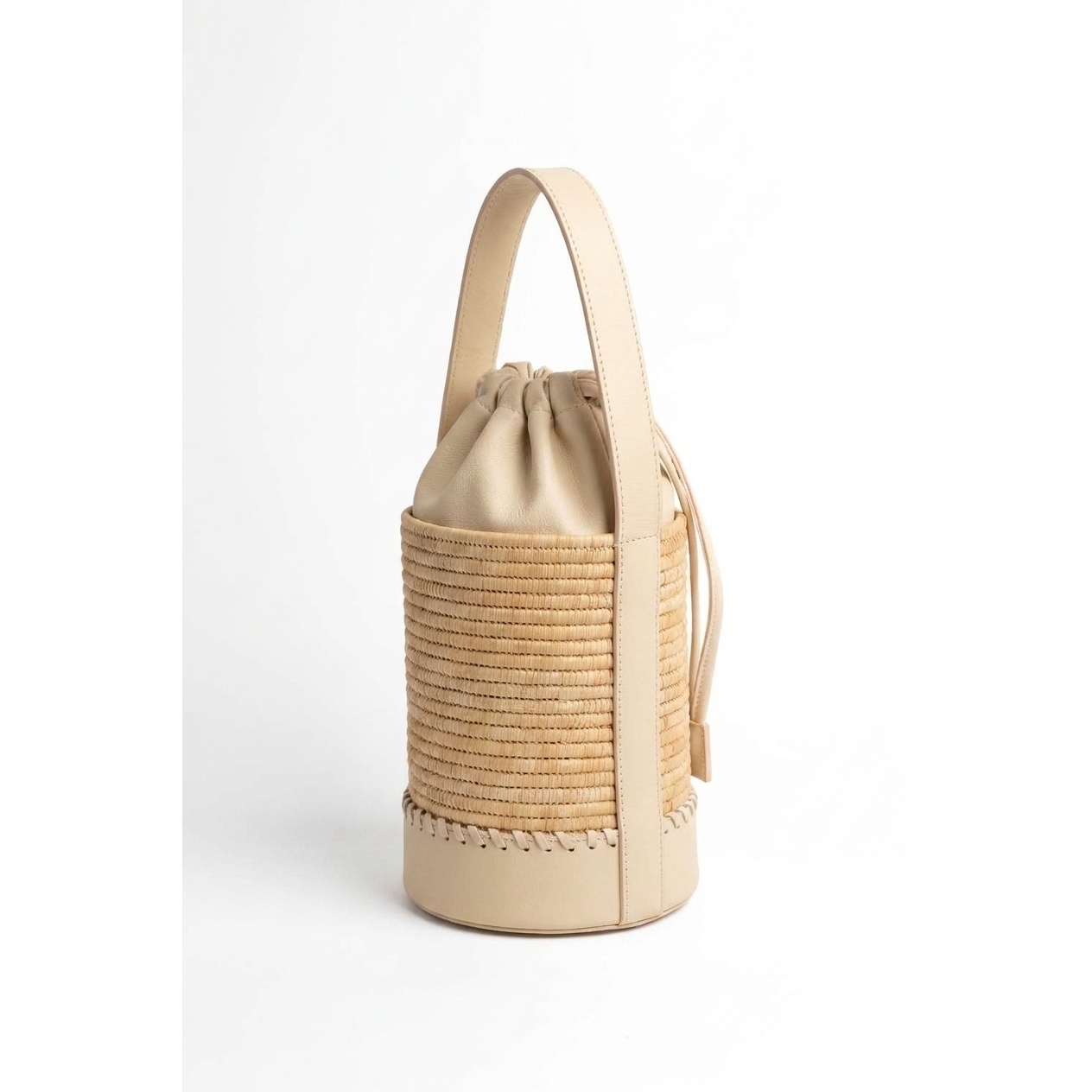 New Cleobella Women's Kira Bucket Bag In White
